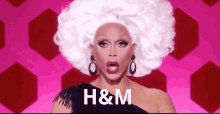 Rupaul Drag Queen Shocked H&M GIF