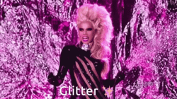 Rupaul Glitter Bomb Big Smile GIF