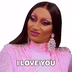 Rupauls Drag Race Angeria Paris Van Micheals I Love You GIF