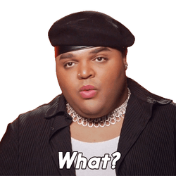 Rupauls Drag Race Kandy Muse Black Italian Bonnet GIF