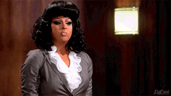 Rupauls Drag Race Spit Take GIF