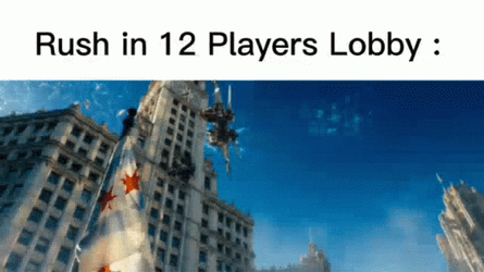 Rush 12 Players Lobby Gameplay Doors GIF