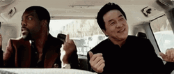 Rush Hour Jackie Chan And Chris Tucker Dancing GIF