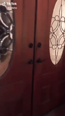 Rush Opening Door Goat Meme GIF