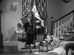 Rushing Travel Lady GIF