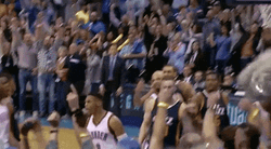 Russell Westbrook Fired Up Thirst For Championship GIF