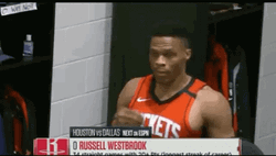 Russell Westbrook Points On You GIF