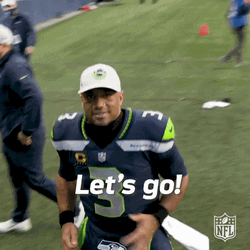 Russell Wilson Cheer GIF