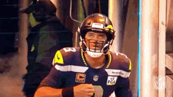Russell Wilson Marching GIF