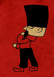 Russian Army Soldier Cartoon Body Roll GIF