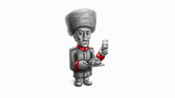 Russian Army Soldier Cartoon Cheers Nod GIF