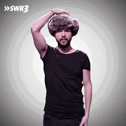Russian Flimsy Fur Hat Ushanka GIF