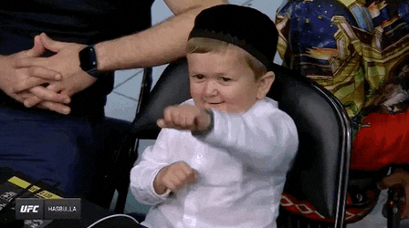 Russian Hasbulla Magomedov Watching Ufc GIF