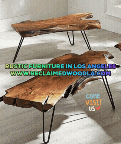 Rustic Furniture Come Visit Us Sign Los Angeles GIF