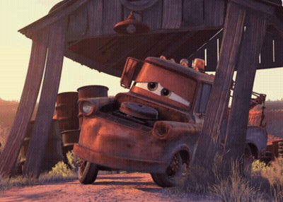 Rusty Cars Car Under Wooden Structure GIF
