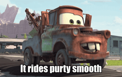 Rusty Tow Truck It Rides Purty Smooth GIF