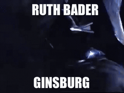 Ruth Bader Ginsburg Sword Meme GIF