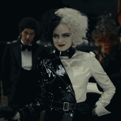 Ruthless Cruella Staring GIF