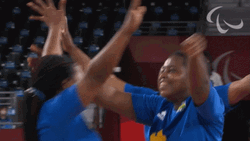Rwanda Volleyball Hug GIF