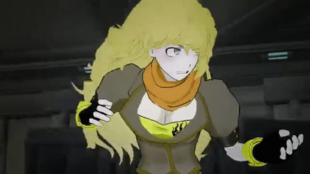 Rwby Yang Xiao Long Fierce Battle GIF
