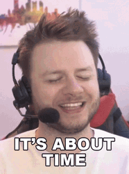 Ryan Bailey Announcing It's About Time GIF