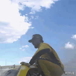 Ryan Blaney Standing On His Car GIF