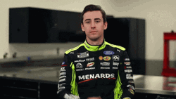 Ryan Blaney Waving GIF