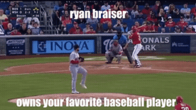 Ryan Braiser Playing Baseball GIF