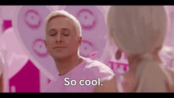 Ryan Gosling As Ken So Cool GIF