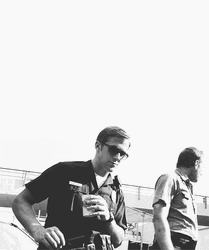 Ryan Gosling Drinking Coffee GIF