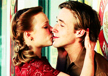 Ryan Gosling Kissing GIF