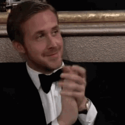 Ryan Gosling Slow Clapping