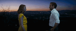 Ryan Gosling Sweet Moment With Emma Stone GIF