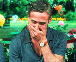 Ryan Gosling Trying Not To Laugh