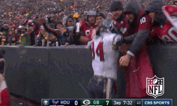 Ryan Griffin Butt Slap Footballer  GIF