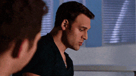 Ryan Guzman Oliver Stark GIF