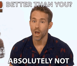 Ryan Reynolds Absolutely Not GIF
