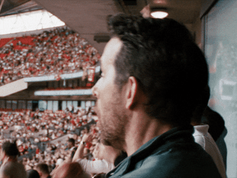 Ryan Reynolds Cheering Wrexham GIF