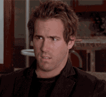 Ryan Reynolds Confused Face GIF