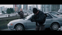 Ryan Reynolds Deadpool Shooting GIF