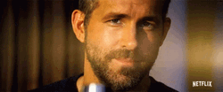Ryan Reynolds Eyebrow Raise GIF