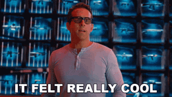 Ryan Reynolds Feels Really Cool  GIF