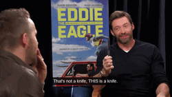 Ryan Reynolds Hugh Jackman GIF