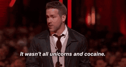 Ryan Reynolds It Wasn't All Unicorns GIF