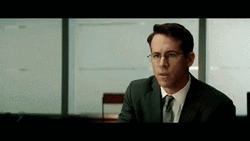 Ryan Reynolds Watching Movie GIF