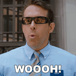 Ryan Reynolds Woooh GIF