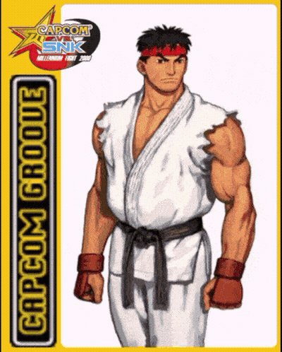 Ryu From Capcom SNK GIF