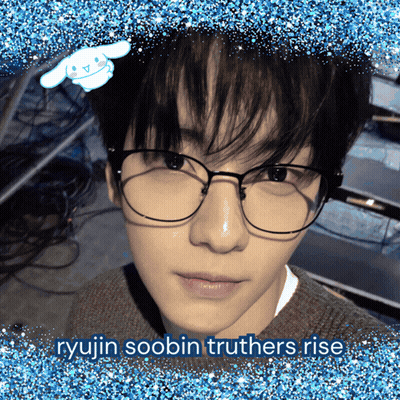 Ryujin Soobin Truthers Rise Person Wearing Glasses GIF