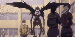 Ryuk Death Note With Yagami GIF