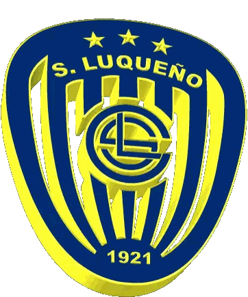 S. Luqueno 1921 Emblem With Blue And Yellow Sticker